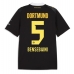 Borussia Dortmund Ramy Bensebaini #5 Borta matchtröja 2026-27 Kortärmad Billigt Borussia Dortmund Ramy Bensebaini #5 Borta matchtröja 2026-27 Kortärmad Billigt